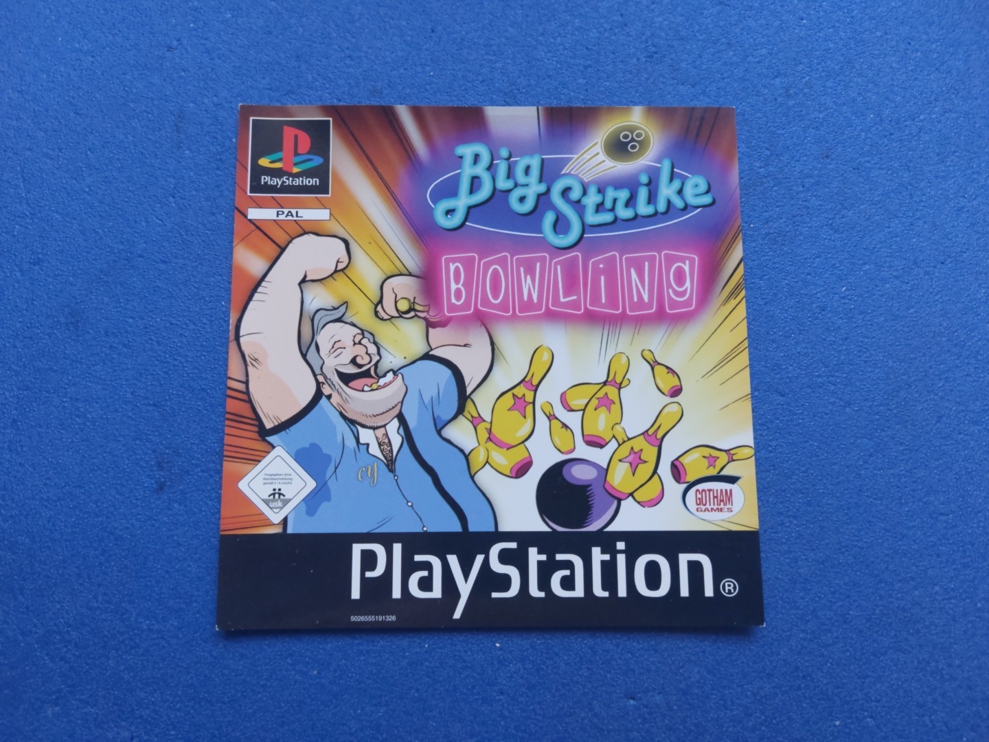 PS1 playstation 1 jaquette cover avant  Big Strike Bowling