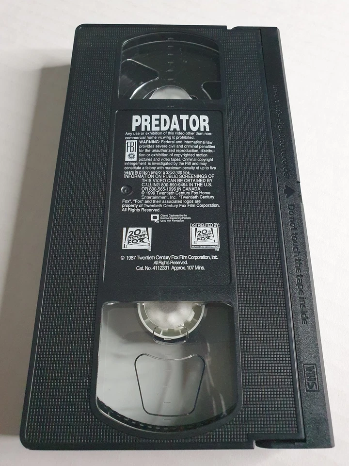 1987 Depredador ( Predator ) the movie VHS Doblada al Español Spanish - Image 2 of 4