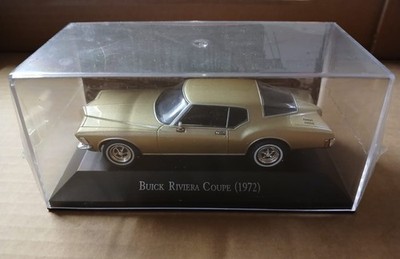 [64] Die Cast Buick Riviera Coupe 1972 Grandes Autos Memorables En México - 1/43