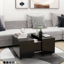 Couchtisch Wohnzimmertisch Kaffeetisch Sofatisch Beistelltisch 60x60x38cm Tisch