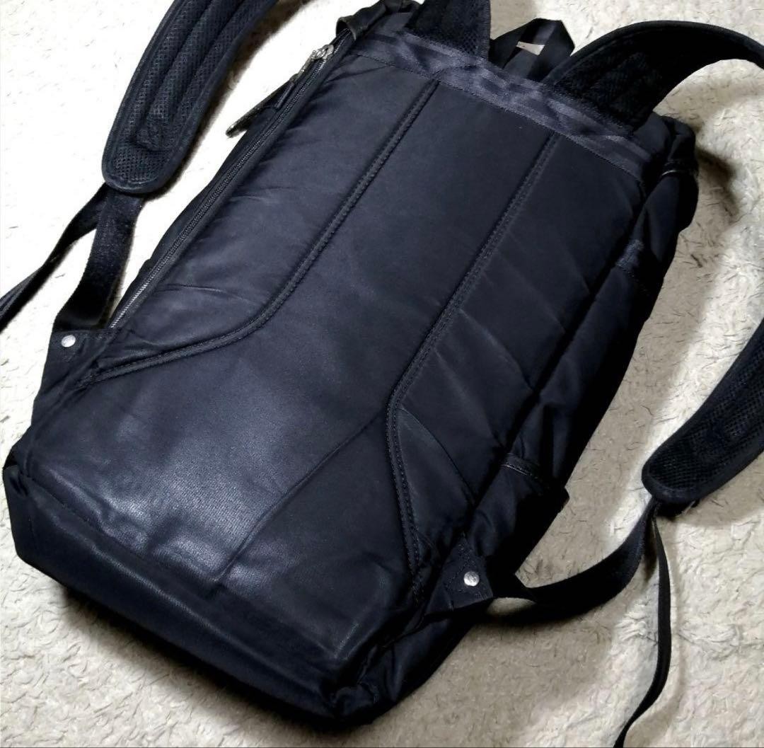 Master-piece Density Backpack Water-Resistant Bla… - image 2