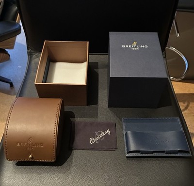 Breitling Uhrenbox Leder