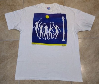 VTG T-shir Henri Matisse s iconic dancer aesthetics Signed By Key West & Rankine