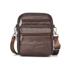 Echtleder Herren Umhängetasche Messenger Bag Crossbody Business Tasche