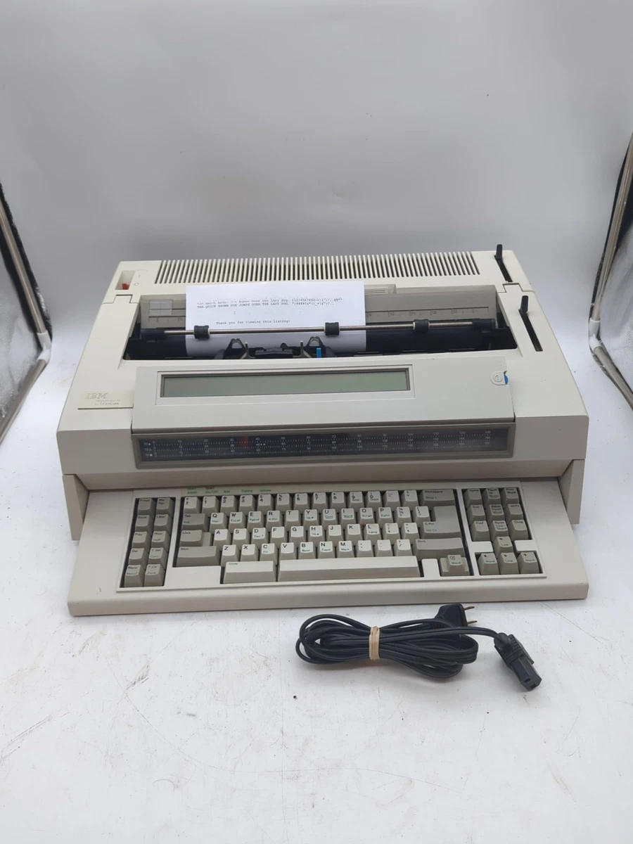 Lote 032 - Maquina De Escribir, IBM - Subastas En México