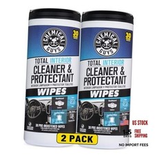 Canister Wipes - Total Interior Cleaner Protectant, 60 Count Pack of 1