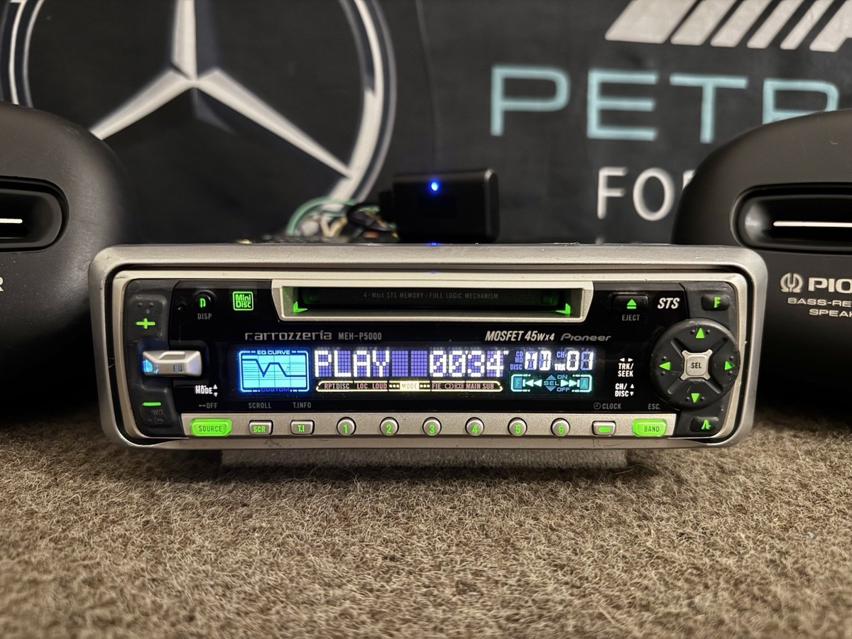 カーオーディオ Pioneer carrozzeria MEH-P5000 Pioneer carrozzeria MEH-P9000 CDS-P5000 Car audio CD MD EQ