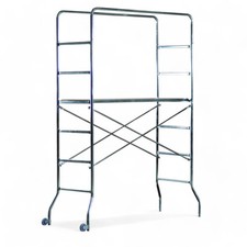 Trabattello acciaio zincato smontabile h218 con portata 120kg base 0.65x169 faci