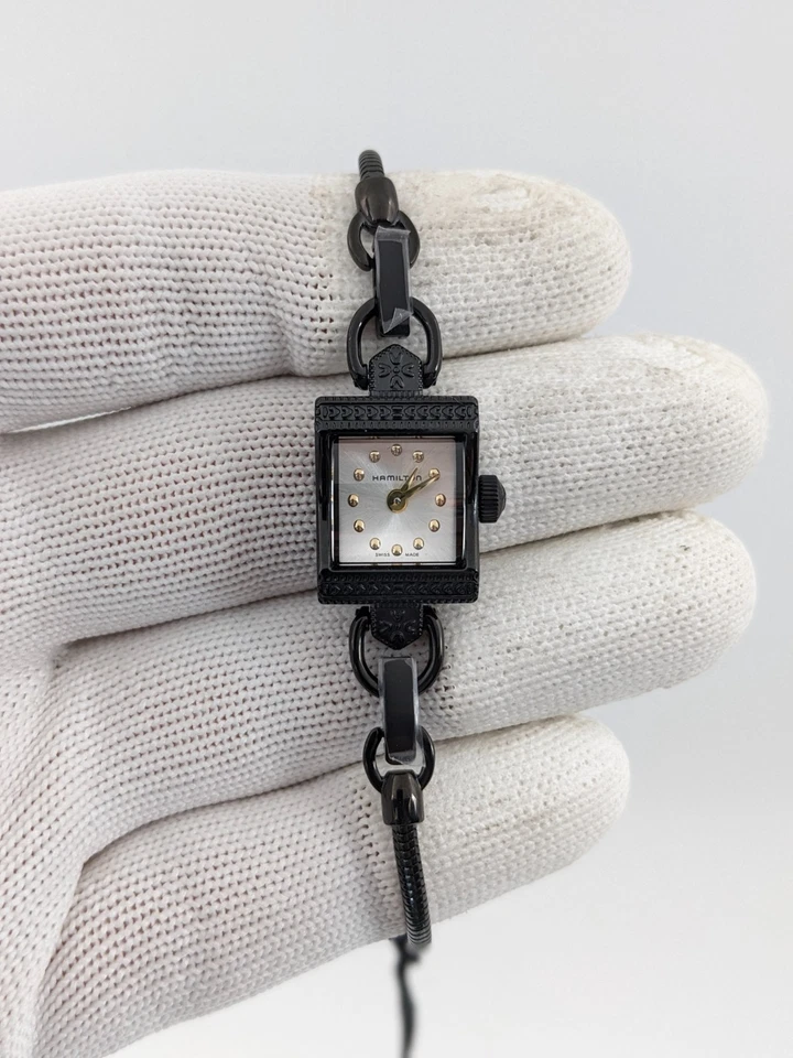 Reloj de cuarzo Hamilton American Classic para mujer - 15 mm x 19 mm - H31281150 Foto 2 de 4