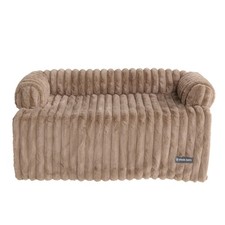 Luxury Dog Couch Cover Bed, Calming Pet Furniture Protector for Large  Small...