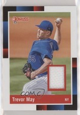 2022 Panini Donruss Retro 1988 Materials Trevor May #R88M-TM 1u6