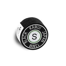 Black Laminated Pool Billiard CUE TIP - 1 pc Soft, 13 mm 