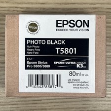 Epson T5801 cartuccia inchiostro nero originale per Stylus Pro 3800/3880 | spedizione gratuita!