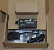 Transition Networks 10/100/1000 BaseT to 1000 BaseX Switching Media Converter
