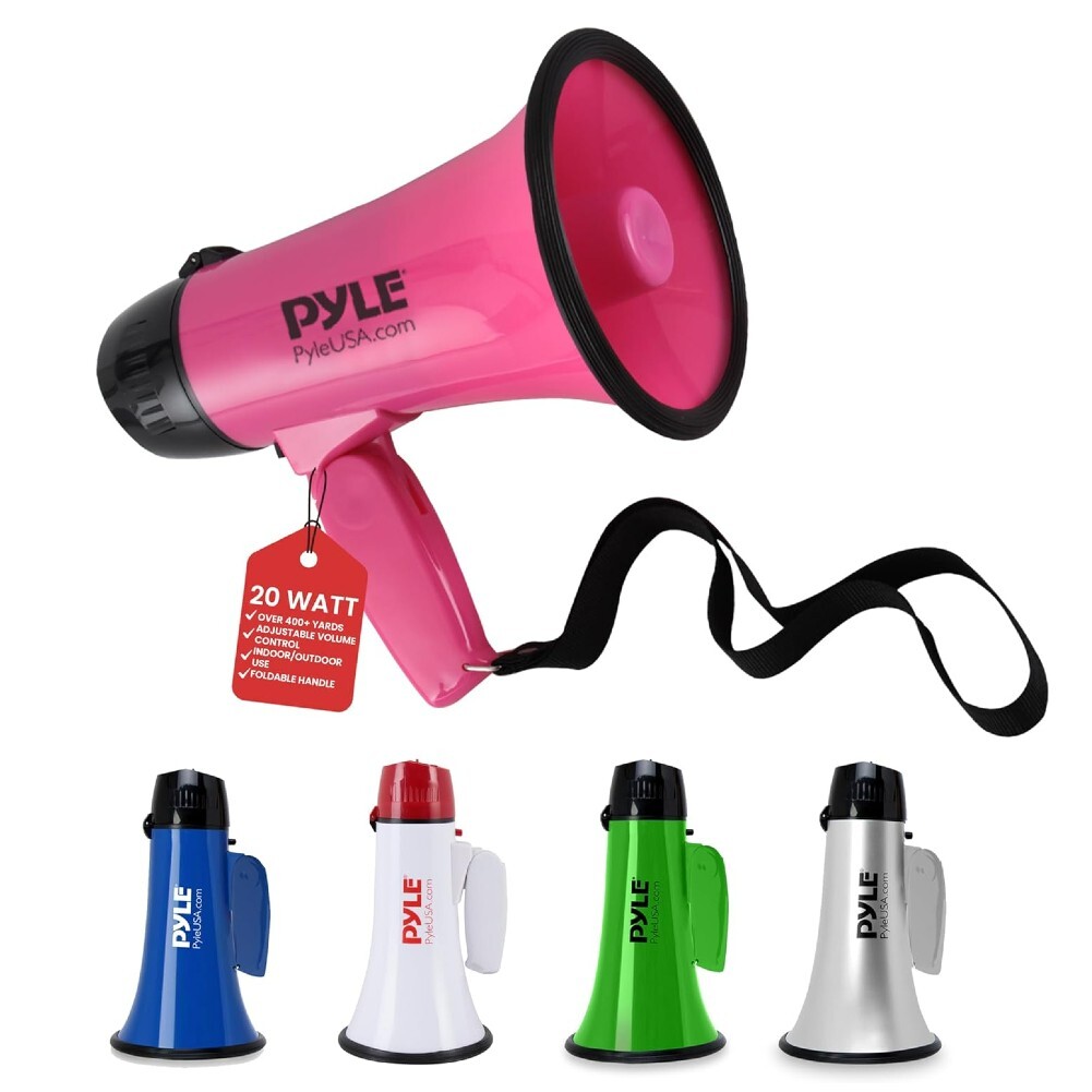 Megafono Professionale Pyle PMP24PK 20 Watt Sirena Esterno/Interno - 2