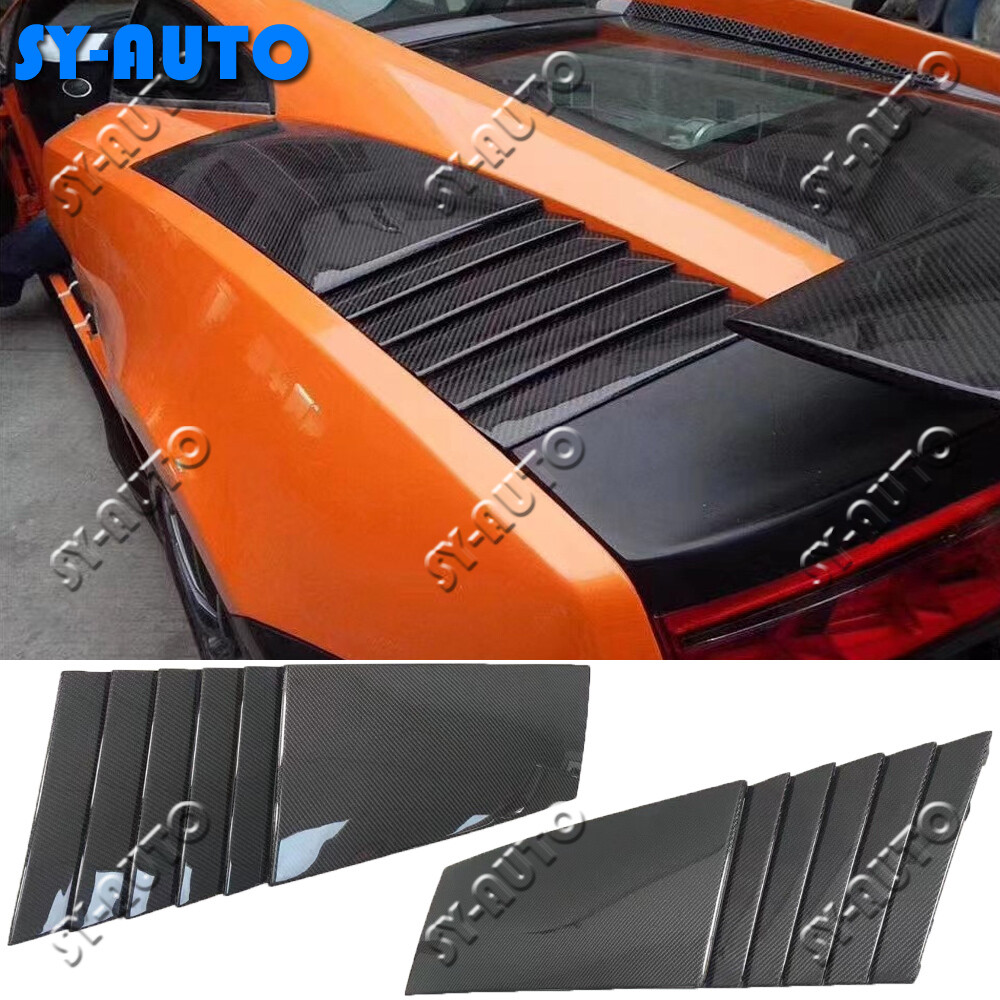 Lamborghini Gallardo LP540 LP550 Dry Carbon Rear Hood Air Vent Grille
