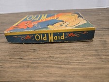 ANTIQUE Vintage 1937 WHITMAN Old Maid Card Game
