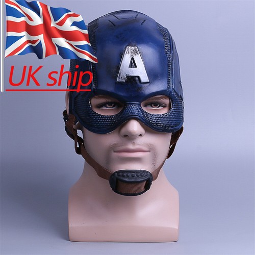 Cosplay Captain America Mask Steve 
