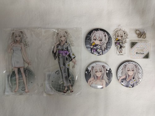 hololive Shishiro Botan 6 Items Bundle RAKU SPA collaboration - Picture 1 of 7