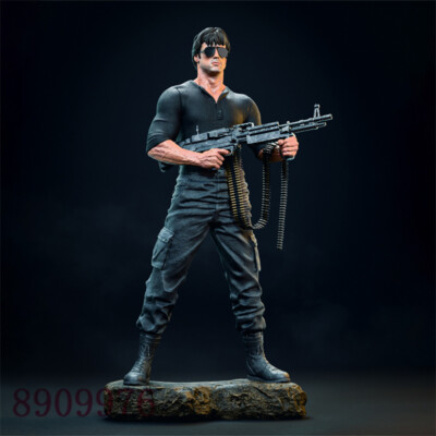 Rambo 3D Printing Figure Unpainted Model Sculpture GK Blank Kit