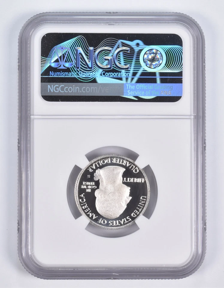 2013-S Silver PF69 ANT White Mountain Quarter Limited Edition NGC - Image 2 of 4