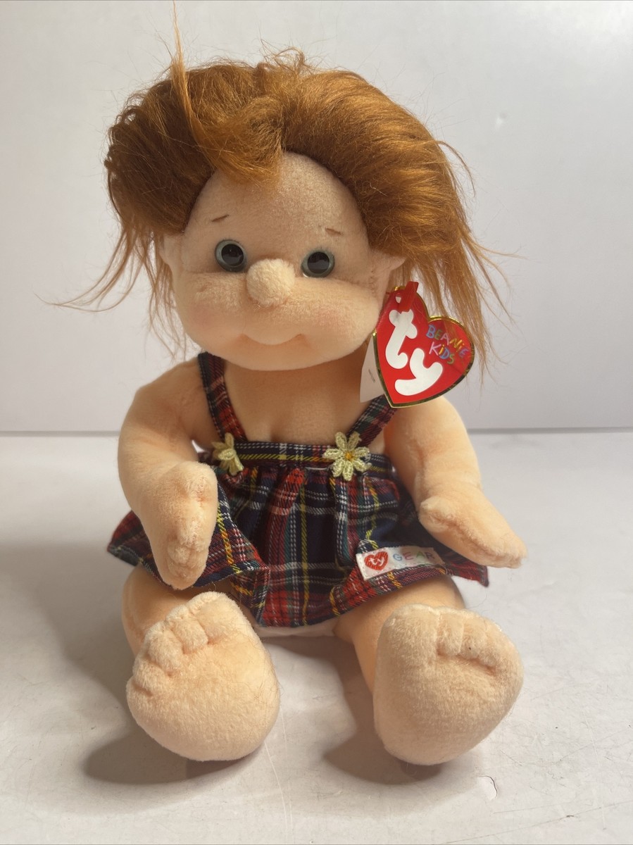 TY Beanie Kids GINGER Retired Birthday June 12, 1992 In Box | eBay