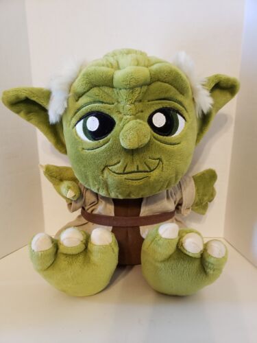 Yoda Big Feet Plush Doll Disney Star Wars Collectible 10" Jedi Clone Wars Used