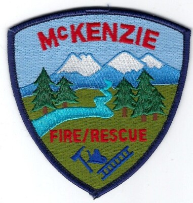 OREGON - McKenzie Fire & Rescue - [ Shoulder Patch ] | eBay