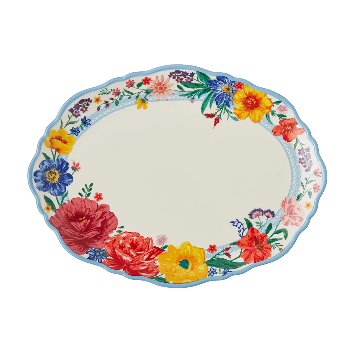 Pioneer woman top serving platter