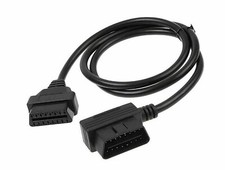 3ft 100cm OBD-II OBD2 Right Angle 16 Pin Auto Car Male to Female Extension Cable