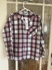 Unisex Kids Plaid Flannel Pyjamas old Navy Neutral Matching Check XXL Multi