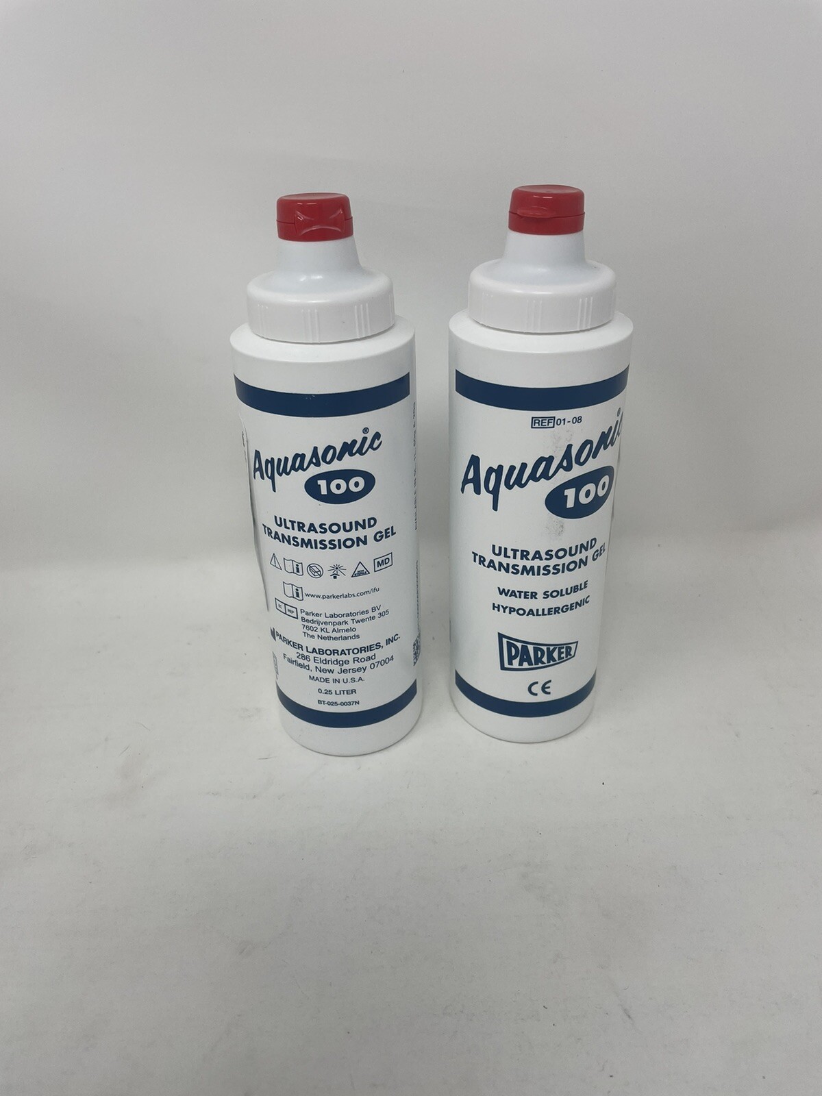 Aquasonic 100 Ultrasound Gel - Parker Laboratories - 8.5 oz Tube - (Pack of 2)