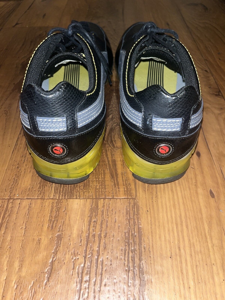 Puma Cell Meio Black Croc Neon Volt Yellow Men’s US 8 Running Shoes 182955-01 Buy Puma Cell Meio Leather - 182955 01 | GOAT main image 4