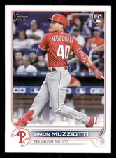 2022 Topps Update Simon Muzziotti #US19 RC Philadelphia Phillies