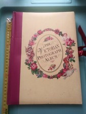 the Victorian Photograph Album premade scrapbook romantic photo album FAIR Cond