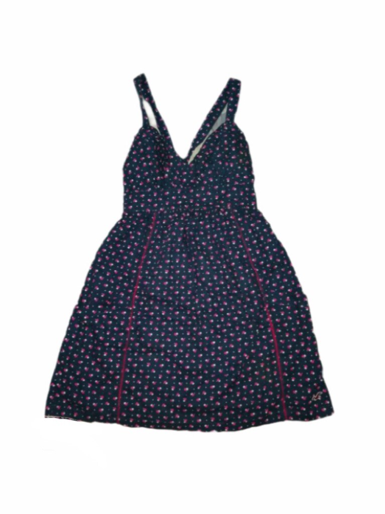 Hollister Navy Blue Pink White Polka Dot Mini Women's Dress Size S | eBay Hollister Navy Blue Pink White Polka Dot Mini Women's Dress Size S | eBay