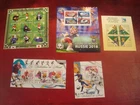10 x FOOTBALL ON STAMPS - MINISHEETS - UNMOUNTED USED SOUVENIR MINIATURE SHEETS