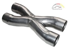 X-Rohr universal Auspuff Adapter Rohr Abgasrohr Kreuzrohr X-Pipe Ø 60 mm