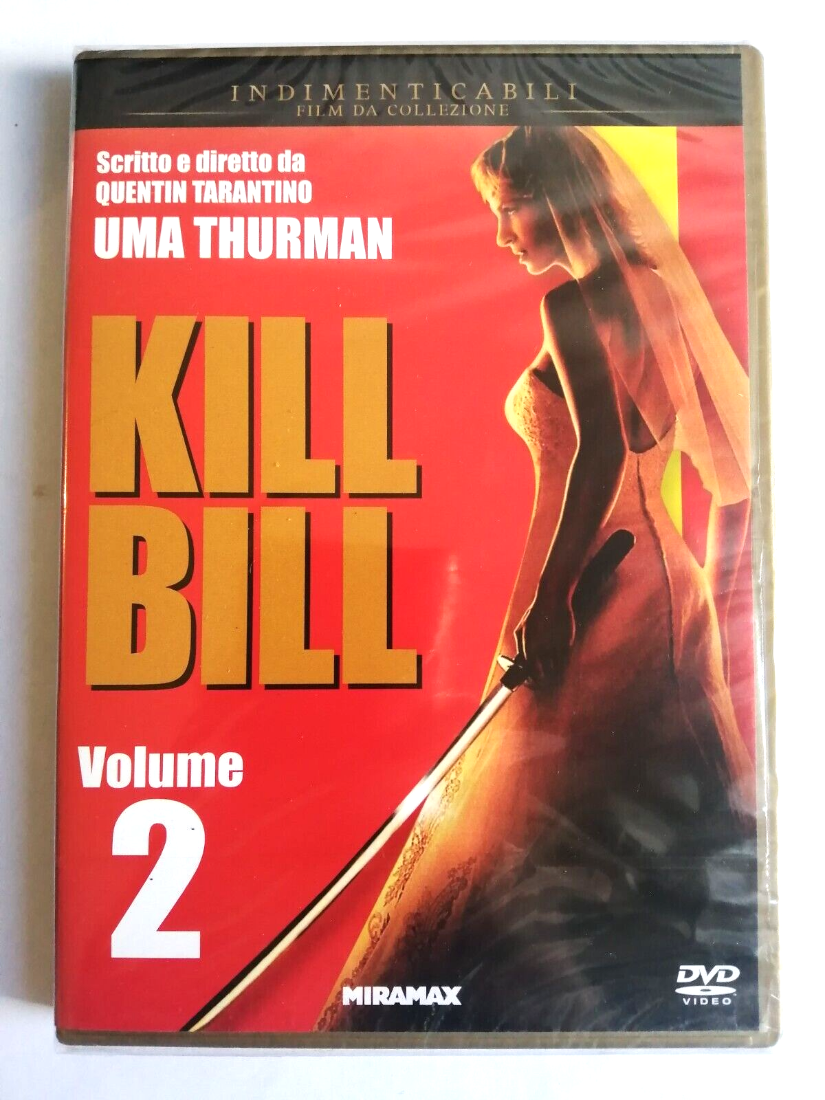 KILL BILL VOLUME 2 DVD NUOVO SIGILLATO SERIE INDIMENTICABILI