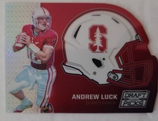 2016 Panini Prizm Collegiate Draft Picks Helmet Die-Cuts Andrew Luck #5