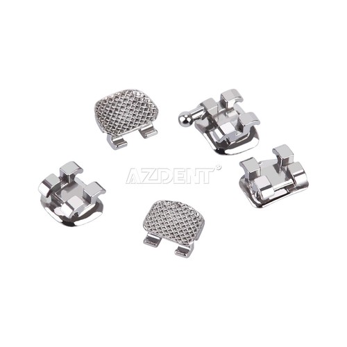 5 Packs Dental Metal Bracket Orthodontic Standard Edgewise 022 Hook 3 AZDENT - Picture 12 of 23