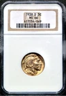1938-D 5C Buffalo Nickel - NGC MS 66   CC148