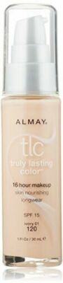 Almay TLC Truly Lasting Color ~ 120 Ivory