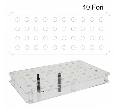 E-264 PAT-C Porta atomizzatori per sigarette elettroniche DA BANCO 40 18.00 38.0