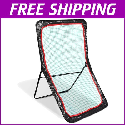 4x7ft Adjustable Lacrosse Rebounder - Improve Skills & Get Strong Returns