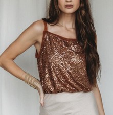 NWT Free People Shimmer  Shine Thong Sequin Velvet Bodysuit NWT XS