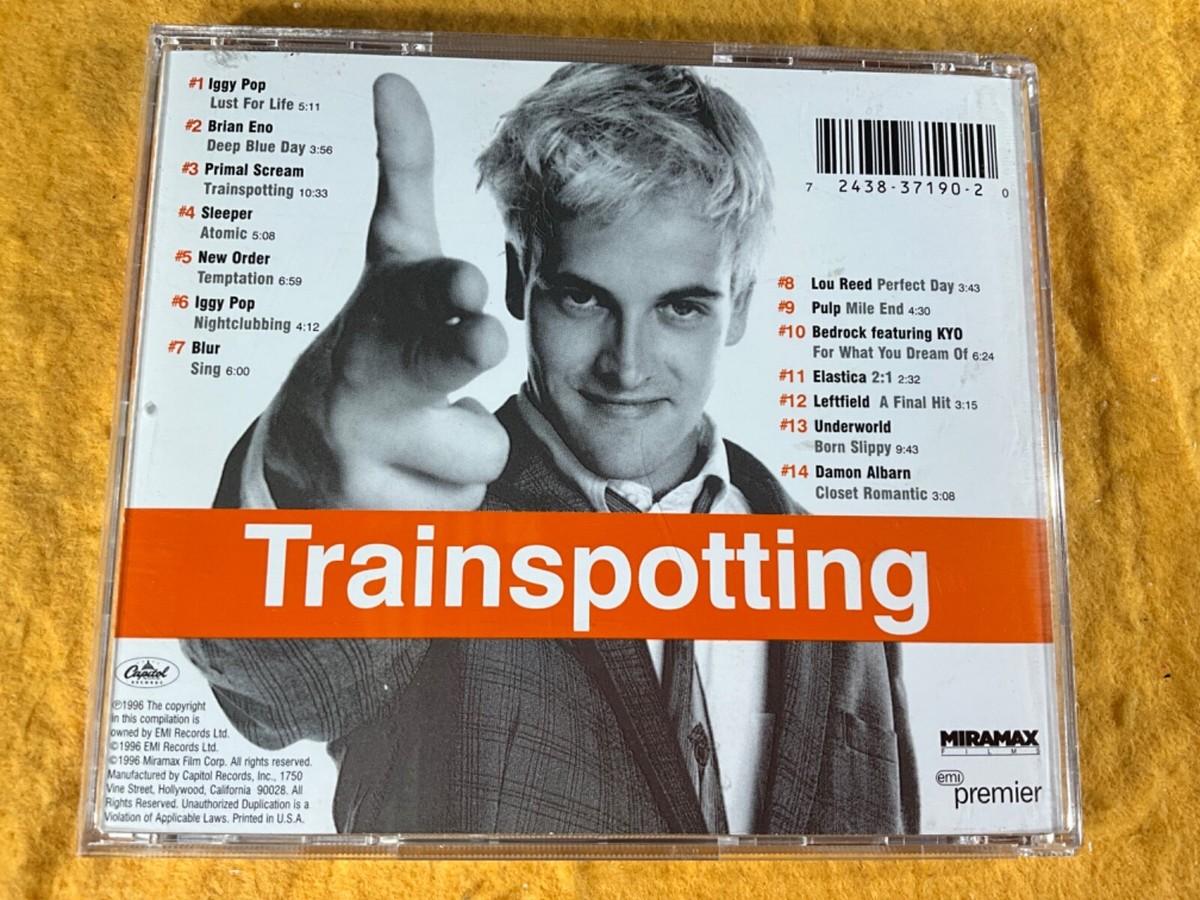 N11-14 TRAINSPOTTING - MUSIC FROM THE MOTION PICTURE - 1996