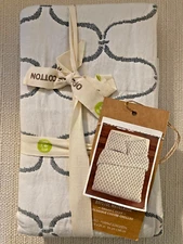 West Elm Bristol Matellase Organic Cotton Euro Pillow Sham 26" x 26" New