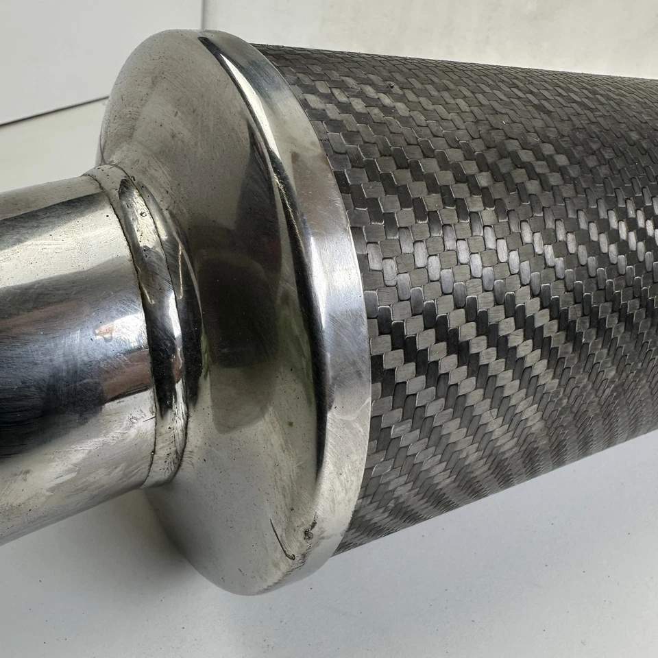 Silenciador de escape Triumph 955i Sprint RS 2003 silenciador de tubo de carbono Foto 2 de 4