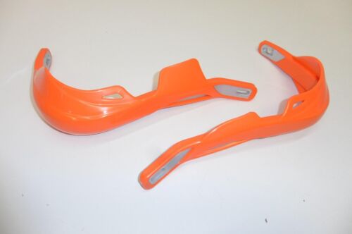 Handprotektoren Handschützer Aluminium integral handguards Supermoto Mx orange - Bild 1 von 6